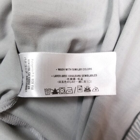Patagonia Corinne Sleeveless Dress Gray Sz Medium - Picture 9 of 9